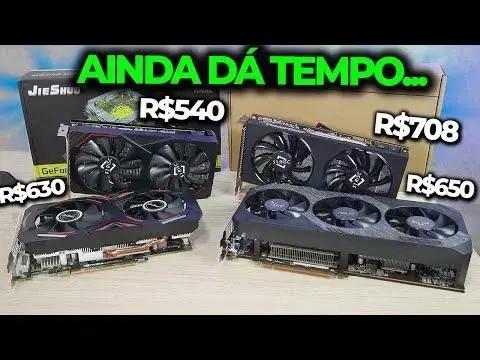 Comparação com a RX6600