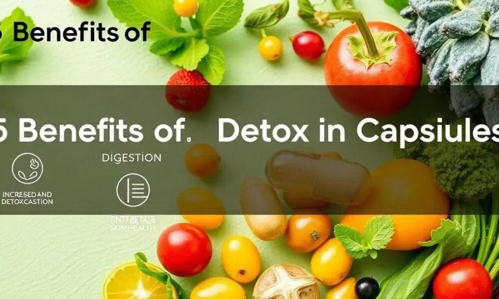 5 Benefícios do Detox em Cápsula: Para que Serve?