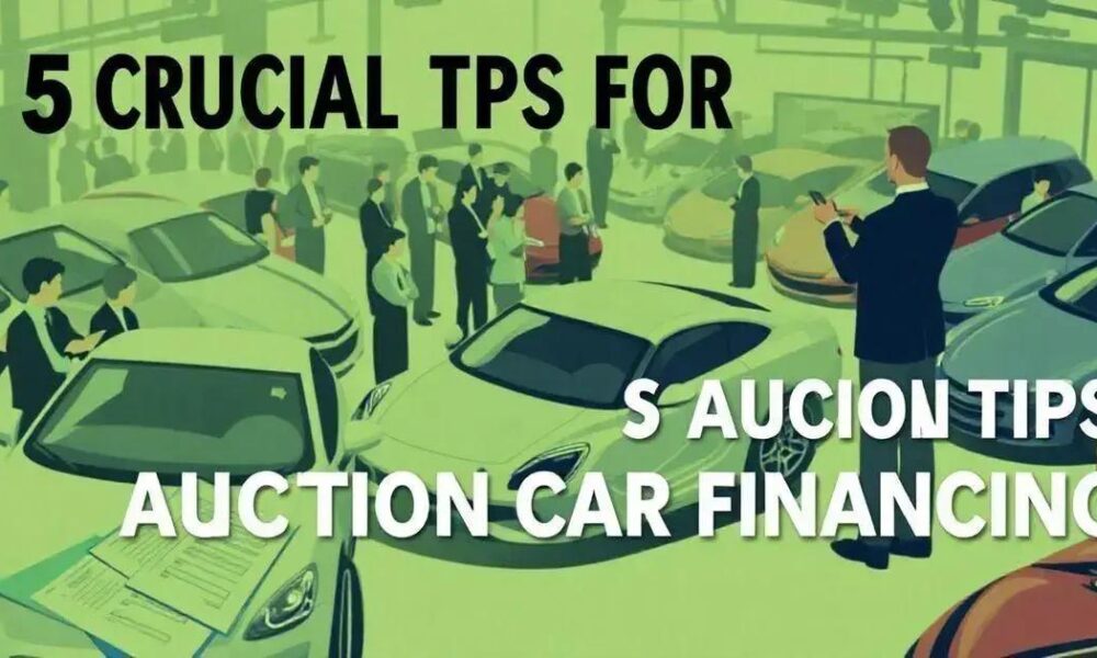 5 Dicas Cruciais para Financiamento de Carro de Leilão