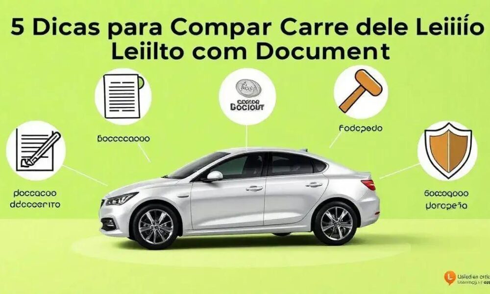 5 Dicas para Comprar Carro de Leilão com Documento