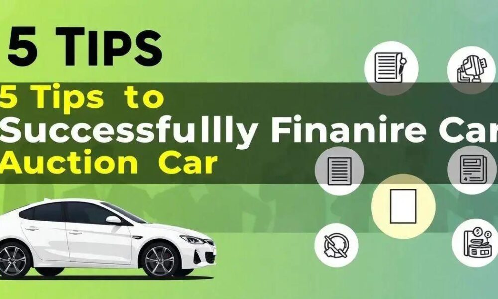 5 Dicas para Financiar um Carro de Leilão com Sucesso