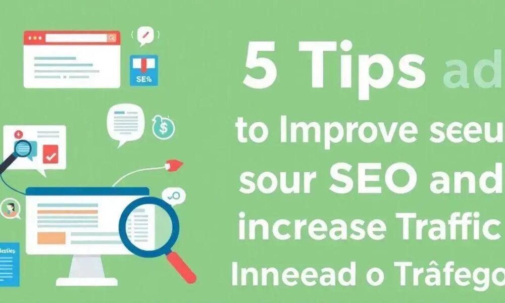 5 Dicas para Melhorar seu SEO e Aumentar o Tráfego