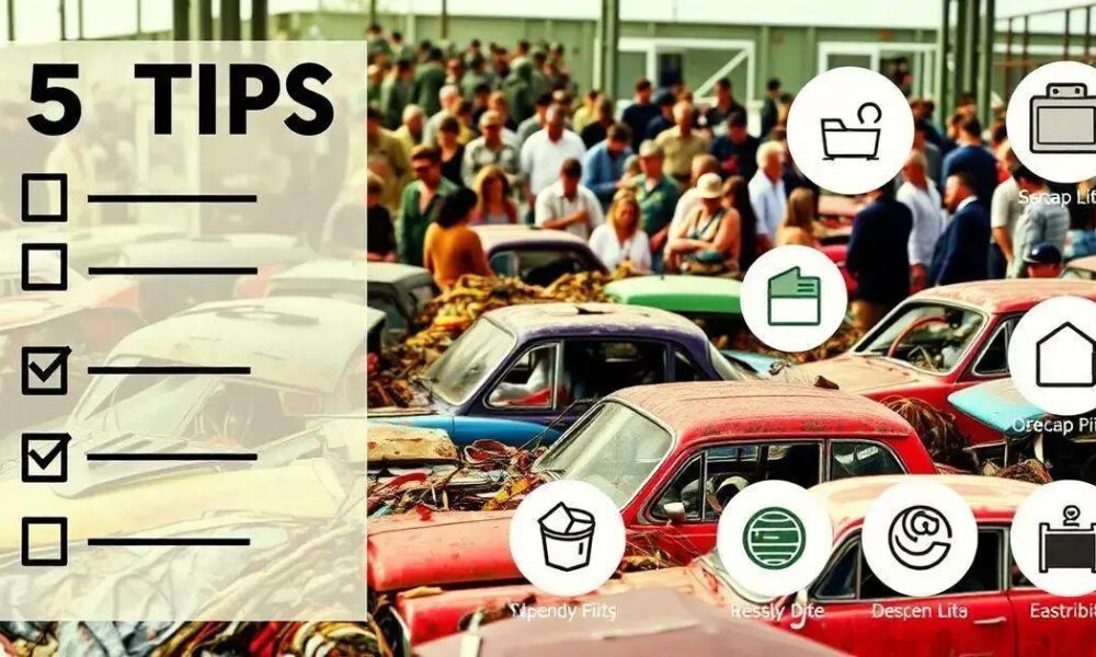 5 Dicas para Participar de um Leilão de Carros Sucata