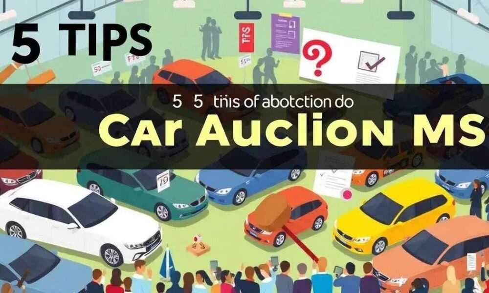 5 Dicas para Participar do Leilão de Carros MS