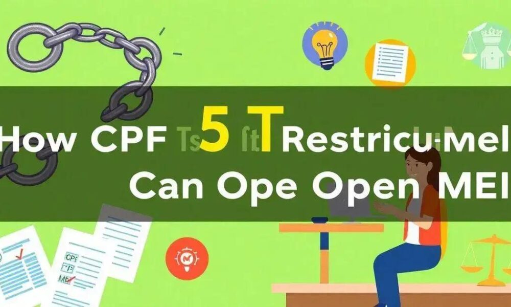 5 Dicas sobre Como a Restrição no CPF Pode Abrir MEI