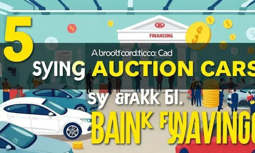 5 Vantagens de Comprar Carro de Leilão com Financiamento do Banco