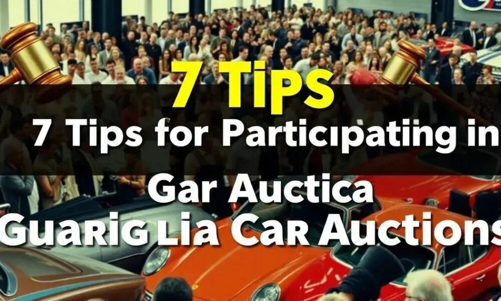 7 Dicas para Participar de um Leilão de Carros Guariglia