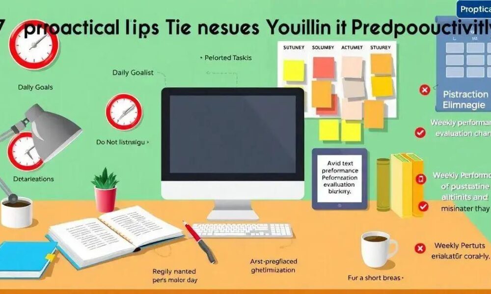 7 Dicas Práticas para Melhorar Sua Produtividade Diária