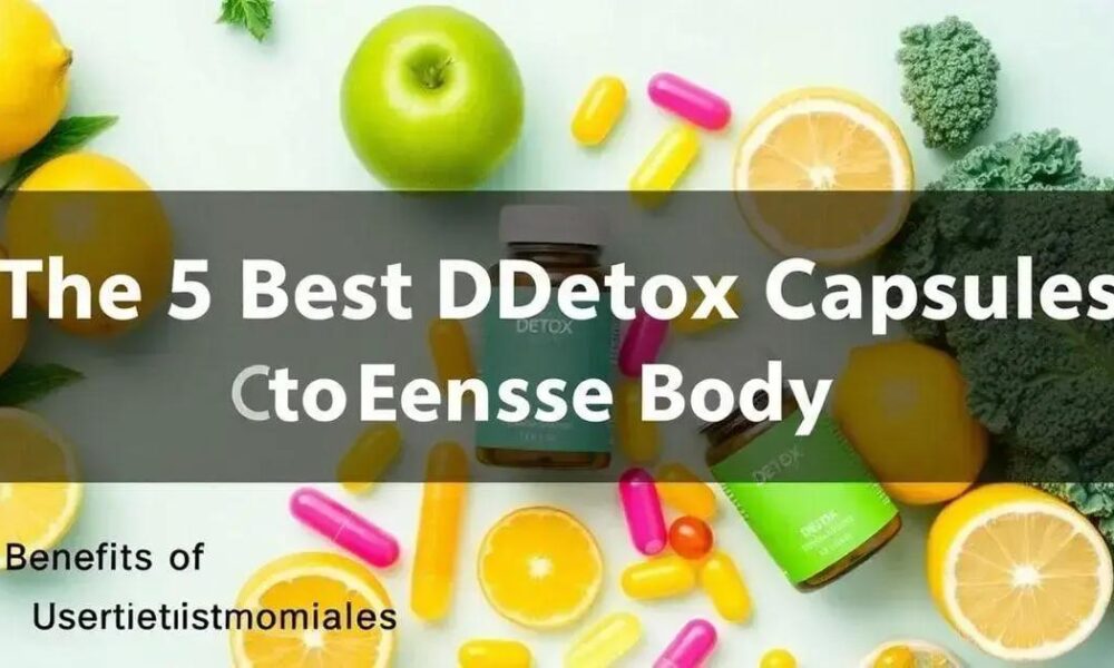 As 5 Melhores Cápsulas Detox para Limpar Seu Corpo