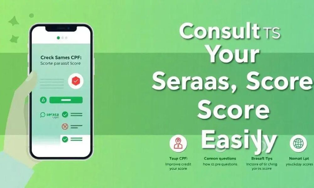 Como Consultar Seu Serasa Score pelo CPF em 5 Passos Simples