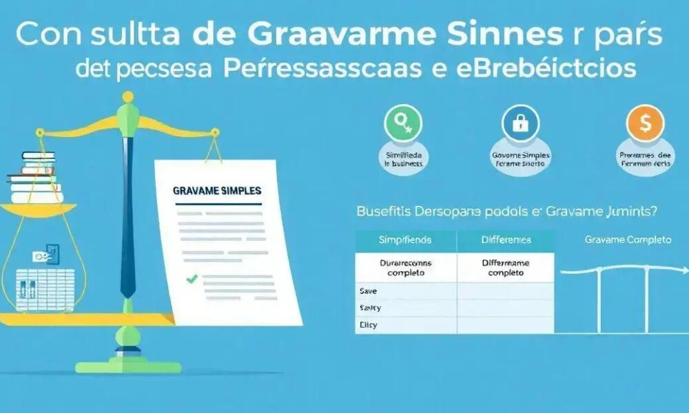 Consulta de Gravame Simples para Pessoas Físicas e Jurídicas: Diferenças e Benefícios