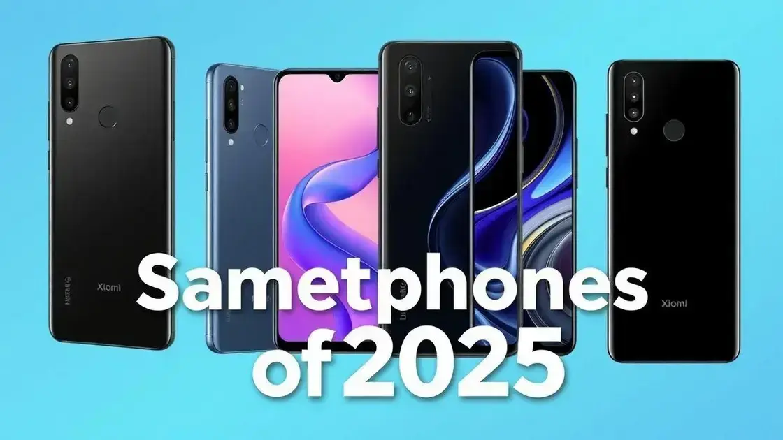Os 6 Melhores Smartphones de 2025: Xiaomi Redmi, Poco e Mais