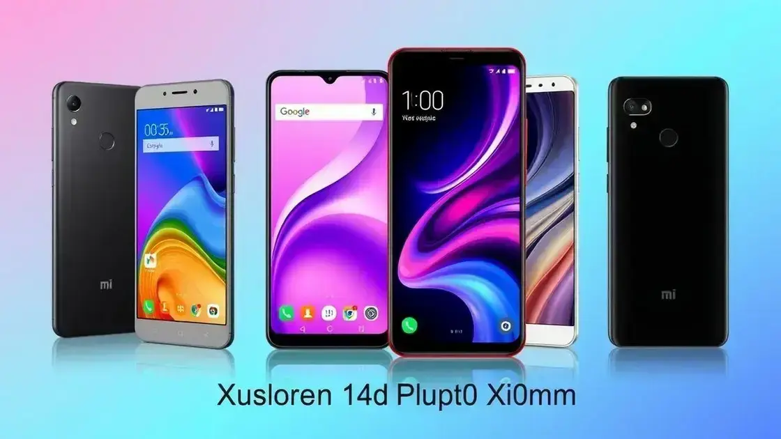 Os 7 Melhores Smartphones Xiaomi para Comprar em 2025: Redmi, Poco e Mais